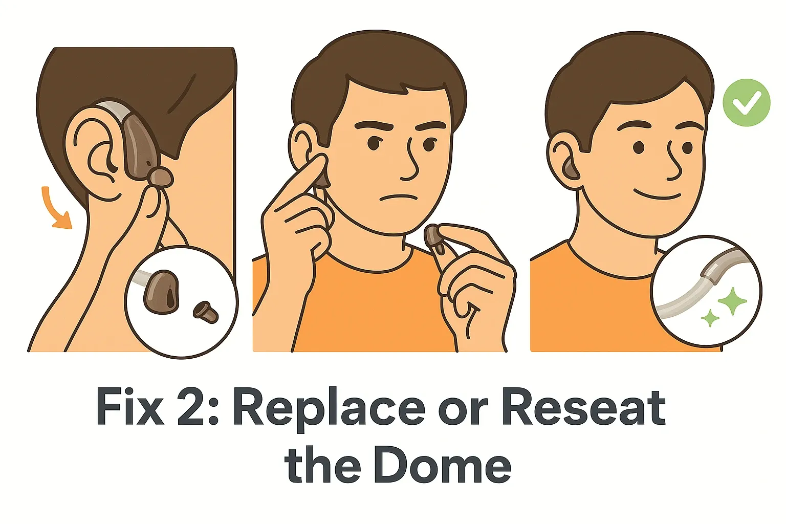 Replace or Reseat the Dome